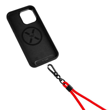 Fixed Universal Lanyard for Mobile Phones | Red