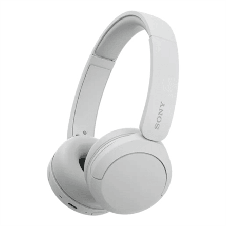 Sony | Wireless Headphones | WH-CH520 | Wireless | On-Ear | Microphone | White | Noise canceling | Wireless