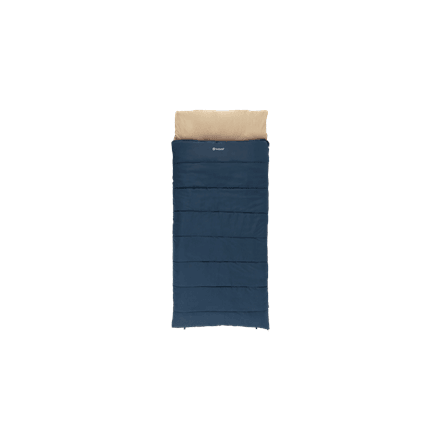 Magamiskott Outwell Contour Lux XL, tekk, 220 × 105 cm, L-lukk, sinine