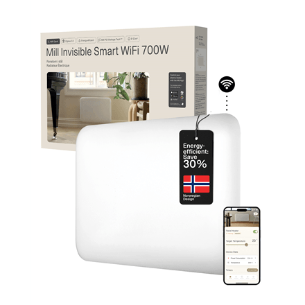 Mill PA700WIFI4 paneelsoojendi, 700 W, kuni 12 m², IPX4