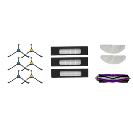 Midea Spare Parts Kit for M7Pro/S8+ – Brushes, HEPA Filters, Cloths