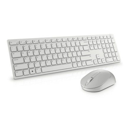 Dell KM5221W Pro juhtmeta klaviatuur ja hiir valge