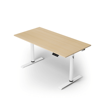 Arozzi Arena Nordico electric standing desk, 1400 × 700 mm, birch