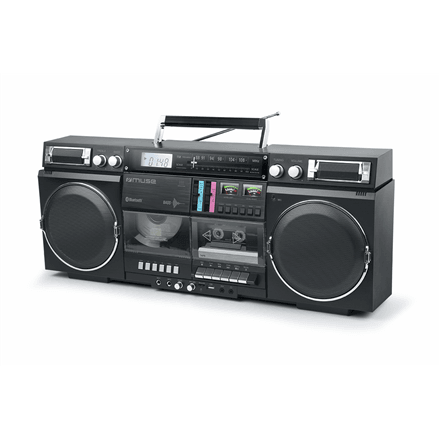 Muse M-380 GB boombox, CD, cassette and Bluetooth