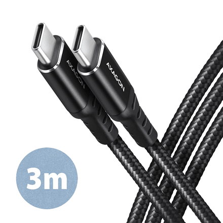 Axagon BUCM-CM30AB USB cable, USB-C to USB-C, 3 m