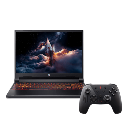 Acer Nitro V 16 AI ANV16-42 | Black | 16 " | IPS | WQXGA | 2560 x 1600 pixels | Anti-glare | AMD Ryzen 7 | 260 | 32 GB | DDR5 SDRAM | Solid-state drive capacity 1000 GB | NVIDIA GeForce RTX 5070 | GDDR7 | Windows 11 Home | 802.11ax | Bluetooth version 5.3 | Keyboard language English, Russian | Keyboard backlit | Warranty 24 month(s)