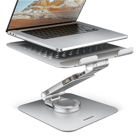 Axagon STND-LR laptop stand, 360° swivel, 10–17.3″