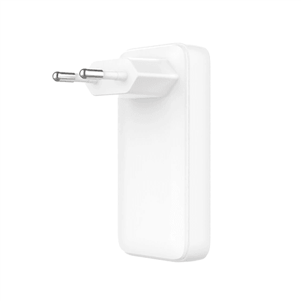 Fixed Slim 2xUSB-C Travel Charger, GaN, PD support