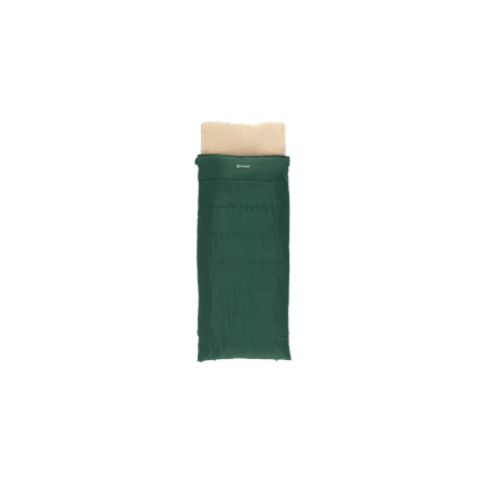 Magamiskott Outwell Contour Prime, tekk, 220 × 85 cm, lukk paremal, roheline
