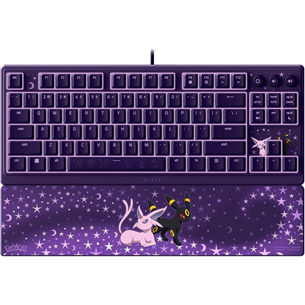 Игровая клавиатура Razer Ornata V3 Tenkeyless, Pokémon Espeon/Umbreon Edition