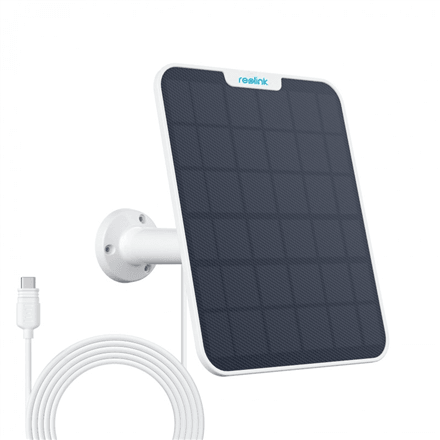 Reolink SP2-W Solar Panel, White, 4 m Cable, USB-C, IP65