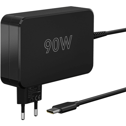 Goobay 65420 USB-C laptop charger, 90 W, black