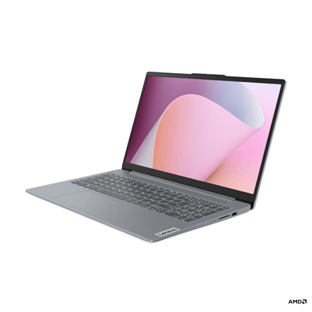 Lenovo IdeaPad Slim 3 15AMN8 AMD | Arctic Grey | 15.6 " | IPS | FHD | 1920 x 1080 pixels | Anti-glare | AMD Ryzen 5 | 40 | 8 GB | Soldered LPDDR5 | Solid-state drive capacity 512 GB | AMD Radeon 610M Graphics | Windows 11 Home | 802.11ax | Bluetooth version 5.2 | Keyboard language English | Warranty 24 month(s) | Battery warranty 12 month(s)