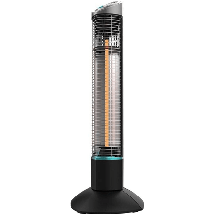 Halogeenkütteseade Cecotec ReadyWarm 1000 Power Tower, 1000 W, IP55, must
