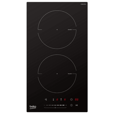 BEKO Hob | HDI32400TO | Induction | Number of burners/cooking zones 2 | Touch control | Timer | Black
