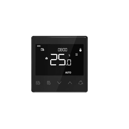 Fibaro Nice Connected Thermostat for Water Heating | WARM-CONTROL | Black