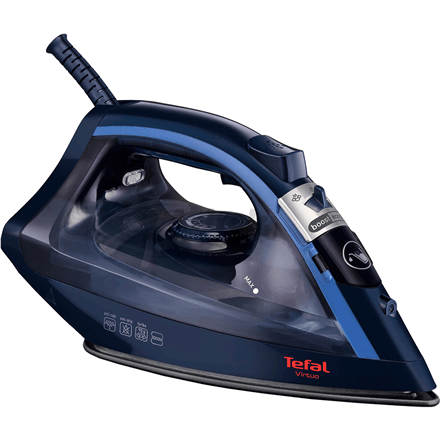 Паровой утюг TEFAL FV1713E0 Virtuo 2000 Вт, тёмно-синий