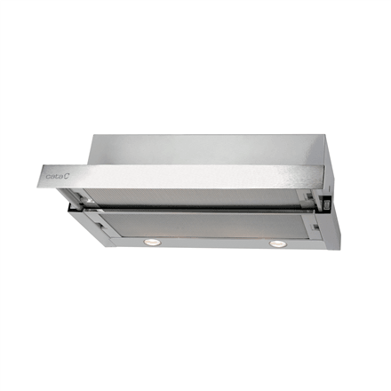 CATA TF 2003 Duralum 600 telescopic cooker hood, 60 cm, 390 m³/h, class C