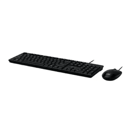 Acer AAK400 juhtmega klaviatuur ja hiir, must