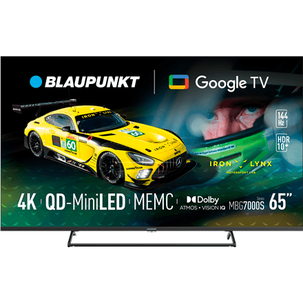Blaupunkt 65MBG7000S 65-tolline 4K Mini LED nutiteler Google TV-ga
