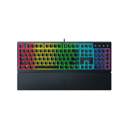 Razer | Ornata V3 | Gaming Keyboard | Wired | RGB LED light | US | Mecha-Membrane | Black