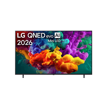 LG 75QNED85B3B 75-tolline 4K QNED evo Mini LED nutiteler, webOS