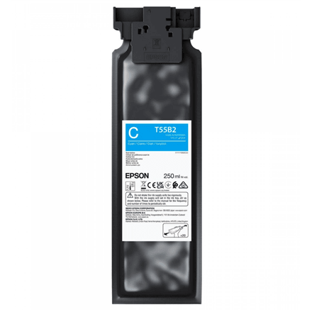 Epson T55B200 UltraChrome DG2 professionaalne tint, tsüaan, 250 ml