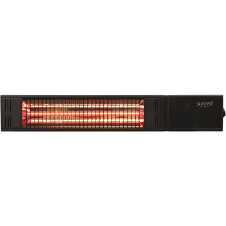 Sunred RDS-15W-B Fortuna Wall terrassisoojendi, 1500 W, IP55