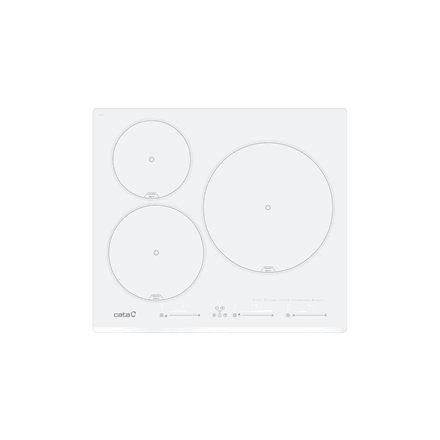 Induktsioonpliidiplaat CATA INSB 6003E2 WH, 3 tsooni, valge