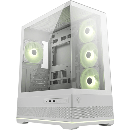 MSI | PC Case | MAG PANO 110R PZ WHITE | Mid-Tower | White