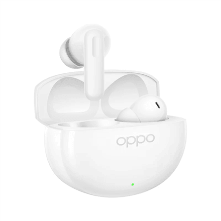 OPPO Enco Air5 wireless earbuds, ANC, Glossy White