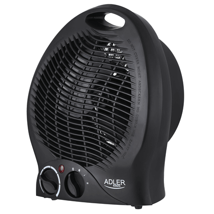 Тепловентилятор Adler AD 7761, 2000 Вт, чёрный