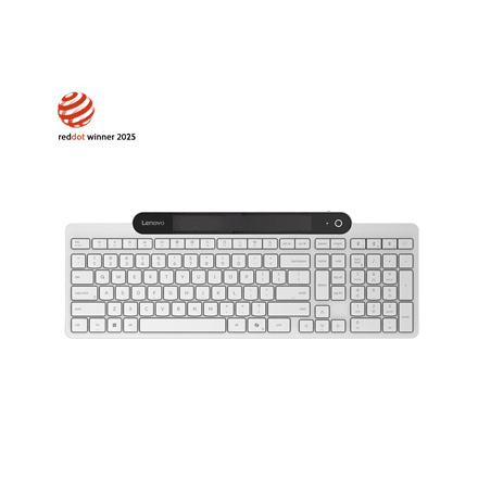 Lenovo 800 iselaadiv Bluetooth klaviatuur, valge