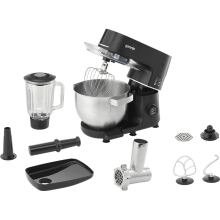Gorenje | Kitchen Machine | MMC1000SCB | 1000 W | Number of speeds 12 | Bowl capacity 6 L