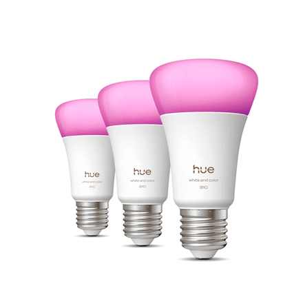 Philips Hue WCA 810 A60 3P EU LED-pirn E27, 6 W, 810 lm