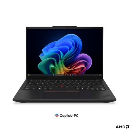 Lenovo ThinkPad T14 G7 AMD | Black | 14 " | IPS | WUXGA | 1920 x 1200 pixels | Anti-glare | AMD Ryzen AI 5 PRO | 440 | 16 GB | SODIMM DDR5 | Solid-state drive capacity 512 GB | AMD Radeon 840M Graphics | Windows 11 Pro | 802.11be | Bluetooth version 5.4 | Keyboard language Nordic | Keyboard backlit | Warranty 36 month(s) | Battery warranty 12 month(s)