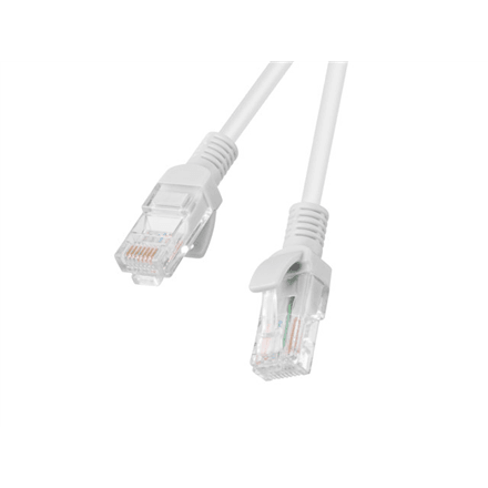 Võrgukaablid Lanberg CAT6 UTP, 1 m, 10 tk, hallid