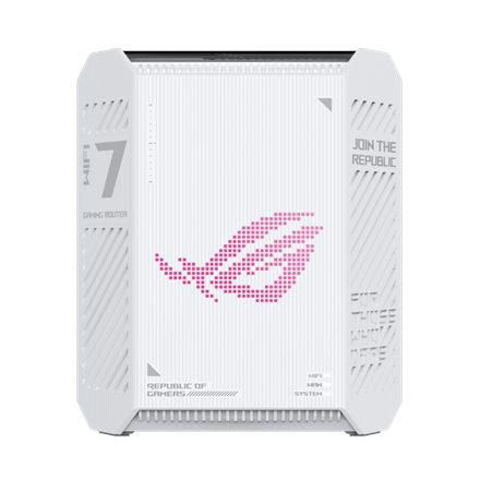 Asus | ROG Strix GS-BE7200 | WiFi 7 Dual Band Gaming Router | 802.11ax | 1376+5764 Mbit/s | Ethernet LAN (RJ-45) ports 4 | Mesh Support Yes | MU-MiMO Yes | Antenna type Internal | No mobile broadband