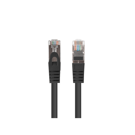 Lanberg CAT6 FTP patch cables, 2 m, 10-pack, black
