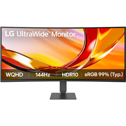 LG 34U620B-B UltraWide | 34 " | VA | WQHD | 21:9 | 144 Hz | 5 ms | 3440 x 1440 pixels | 300 cd/m² | HDMI ports quantity 2