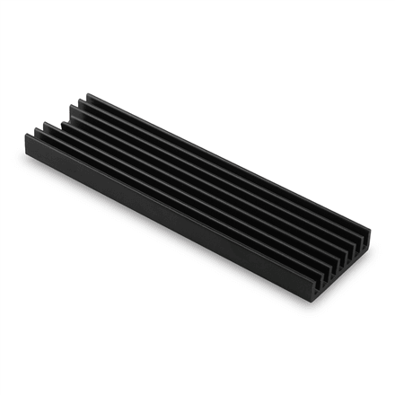 AXAGON CLR-M2L6 passiivne alumiiniumradiaator M.2 SSD-le, 2280, 6 mm