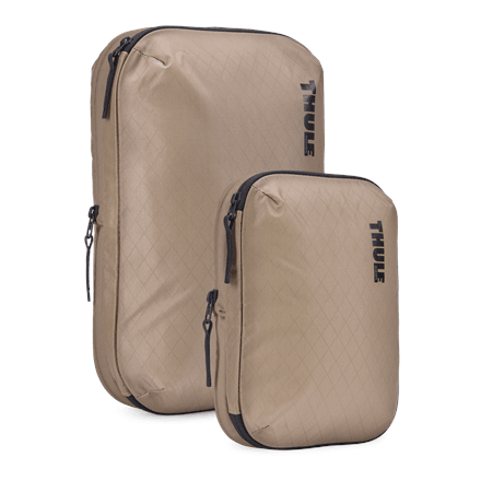 Thule Compression Cube Set Small/Medium packing cubes, Gentle Beige