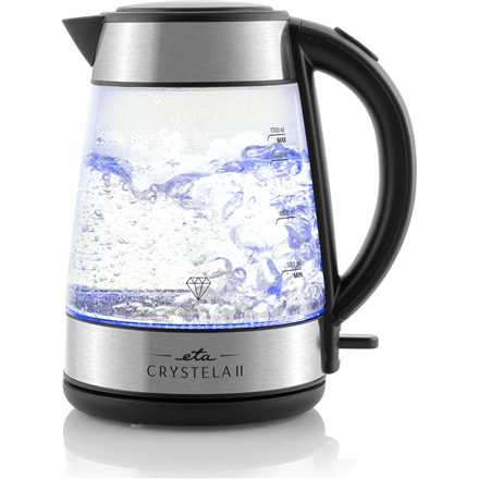 ETA Crystela II 1154 90000 glass kettle, 1.7 L, 2200 W