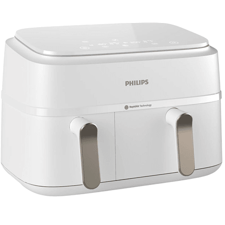 Аэрогриль с двумя корзинами Philips 3000 Series NA353/10, 9 л, белый