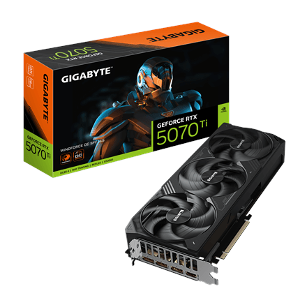 Gigabyte GeForce RTX 5070 Ti WINDFORCE OC SFF 16 GB Graphics Card