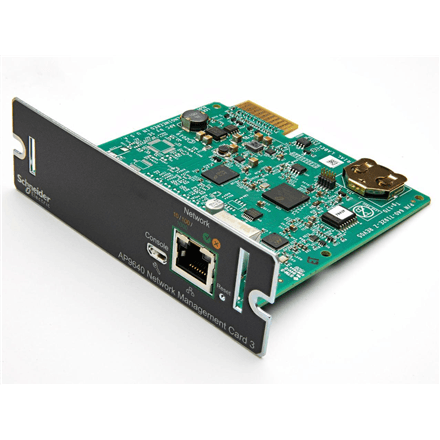 Schneider Electric AP9640 network management card, NMC3, for UPS