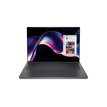Dell XPS 14 DA14260 | Graphite | 14 " | Touchscreen | 2.8K | Intel Core Ultra X7 | 358H | 64 GB | LPDDR5x | Solid-state drive capacity 1000 GB | Intel Arc Graphics | Windows 11 Pro | Bluetooth version 6 | Keyboard language English | Keyboard backlit | Warranty 36 month(s) | Battery warranty 12 month(s)