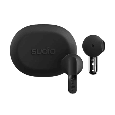 Sudio Earbuds | N3 | Bluetooth | On-ear | Microphone | Onyx Black | Wireless