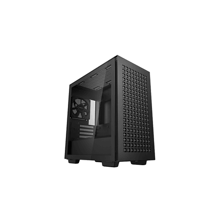 Deepcool | CH370 | Side window | Micro ATX | ATX PS2 | Black