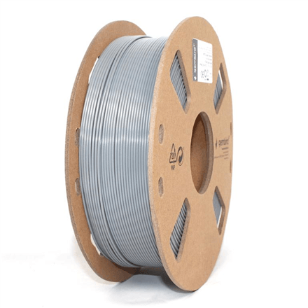 Gembird Filament, PETG, 1.75 mm, 1 kg | 3DP-PETG1.75-01-GR | PETG filament | Grey